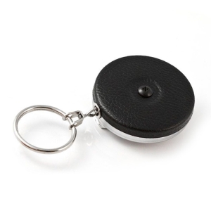 Key-Bak Original Series Retractable Reel Vinyl Black - Key Holder
